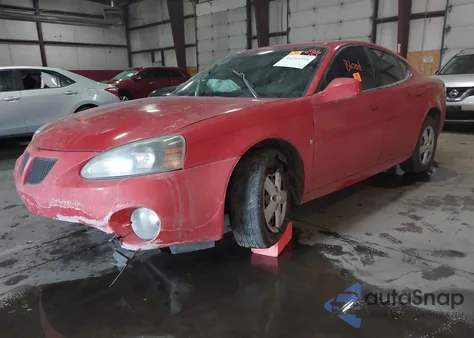 2007 Pontiac Grand Prix z USA, uszkodzony, nr VIN 2G2WP552071212199